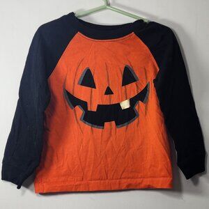 Way To Celebrate Pumpkin Long Sleeve Shirt Size 3T